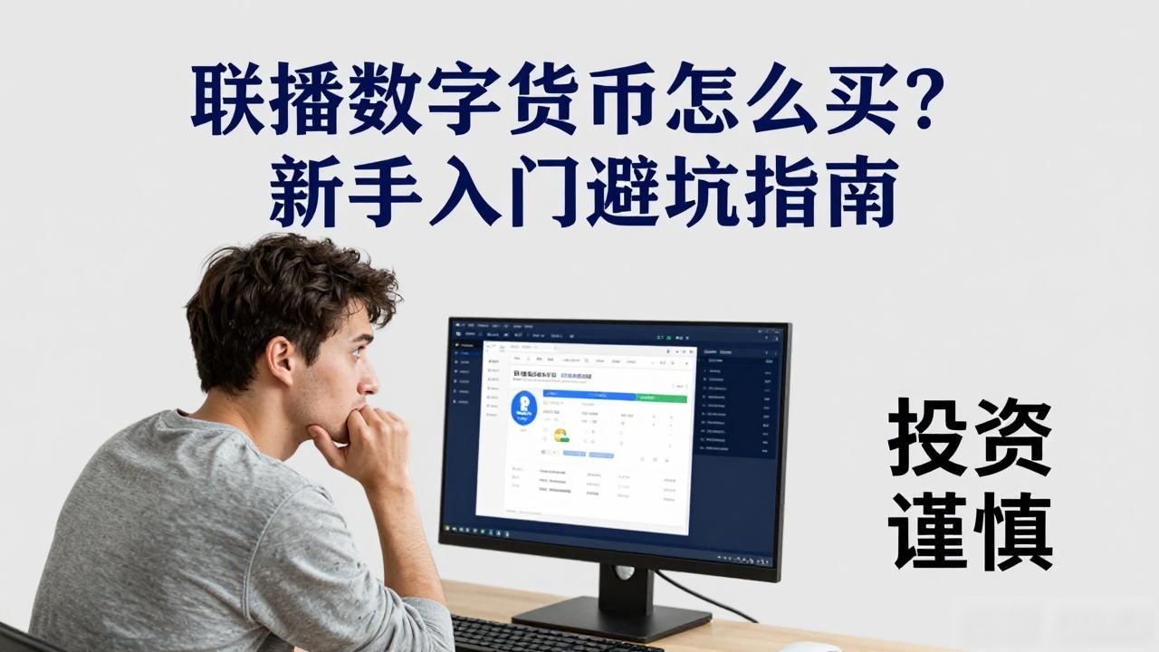 联播数字货币怎么买?新手入门避坑指南