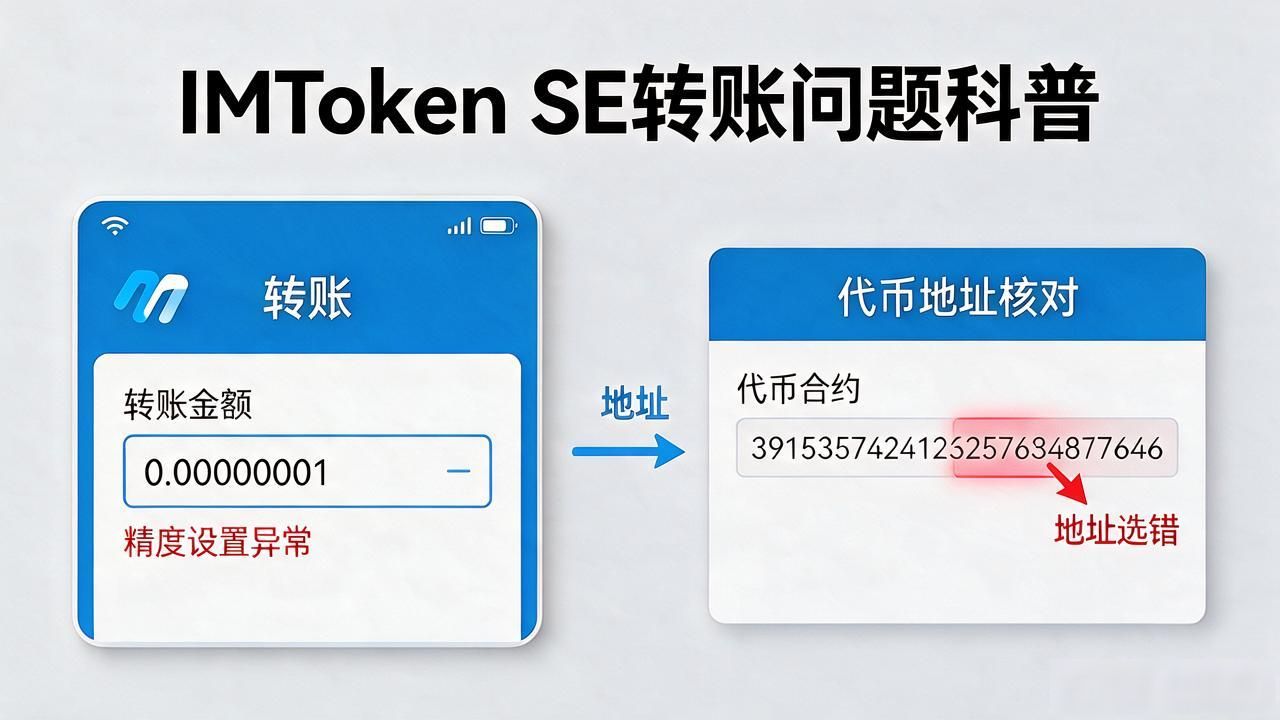 IMToken SE钱包转不了账？大概率是这几个原因