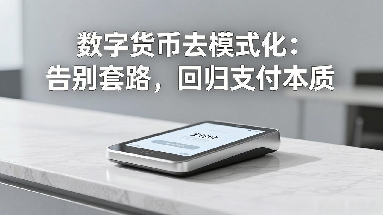 数字货币去模式化：告别套路，回归支付本质