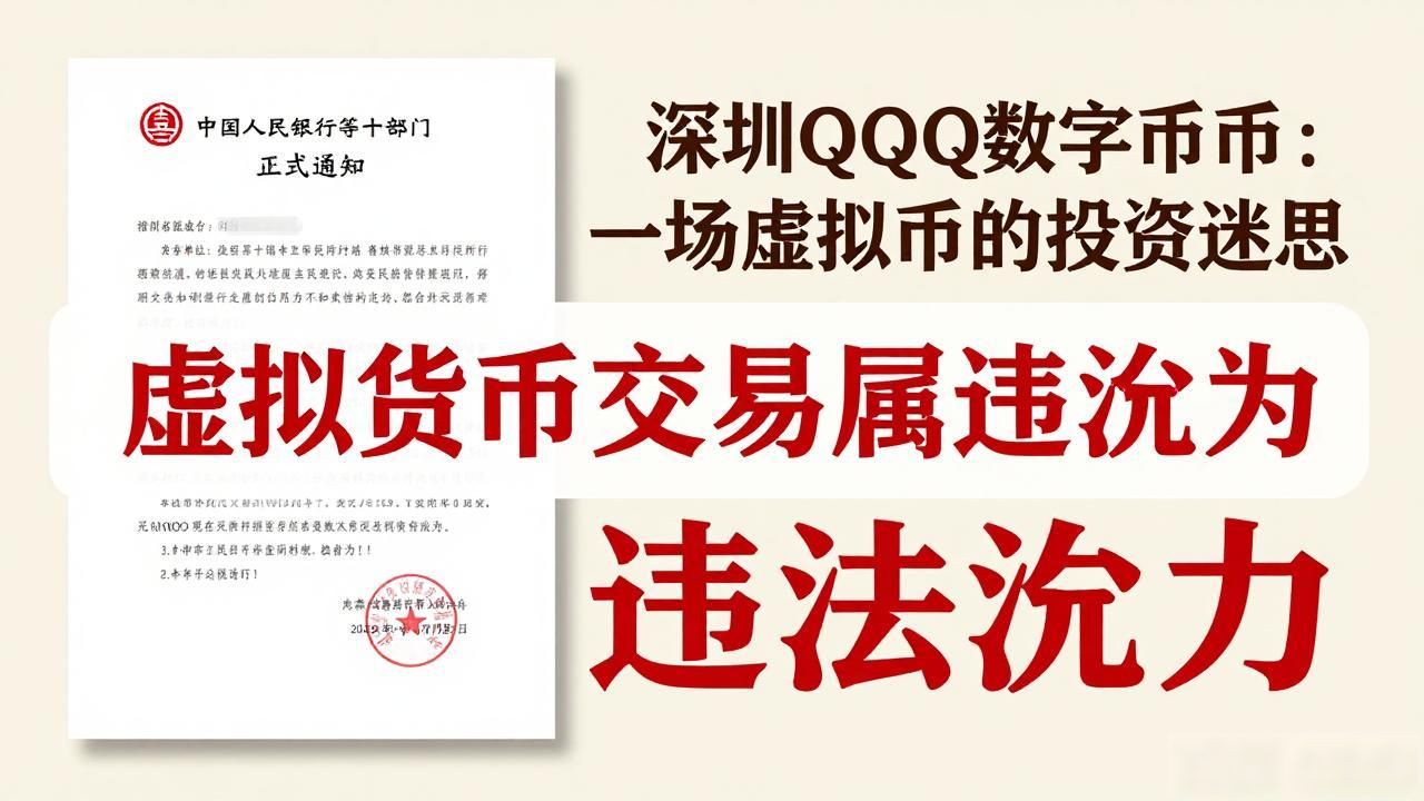 深圳QQQ数字货币:一场虚拟币的投资迷思