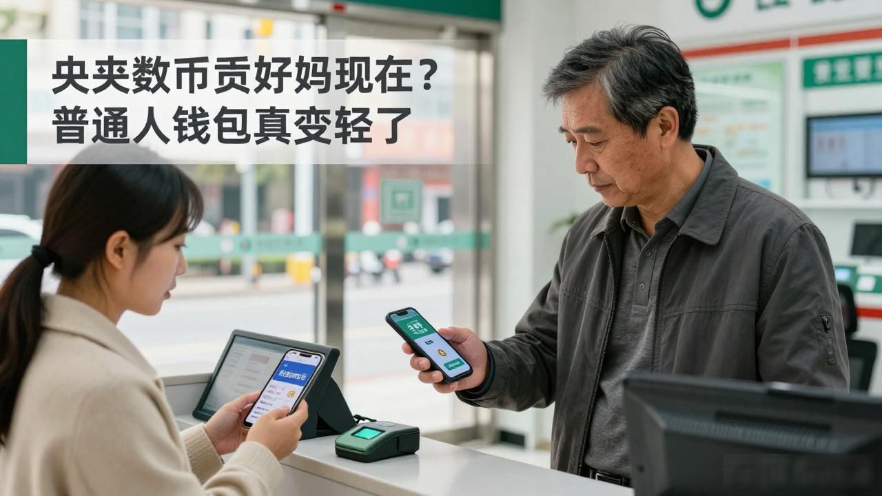 央行数字货币好吗现在？普通人钱包真变轻了