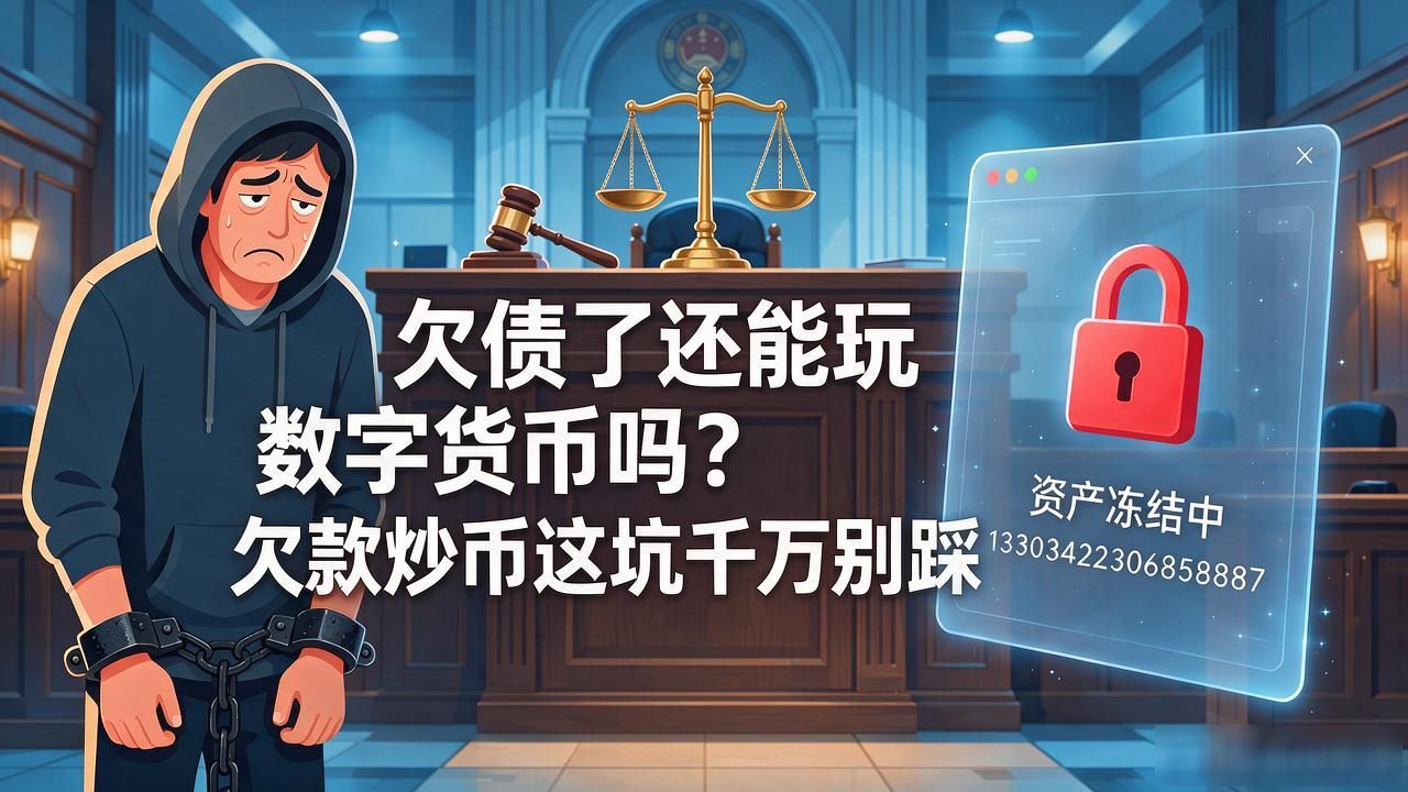 欠款能不能玩数字货币_欠债 数字货币 投资 转移资产 失信被执行人