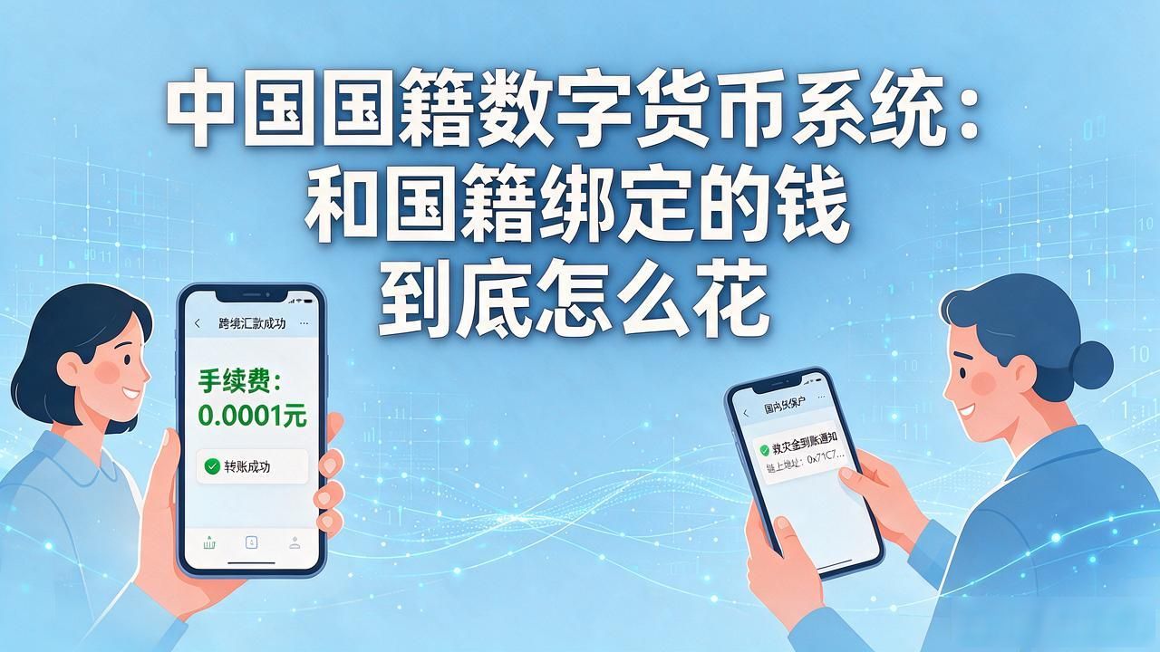 跨境汇款链上支付_中国国籍数字货币系统_中国国籍数字货币系统