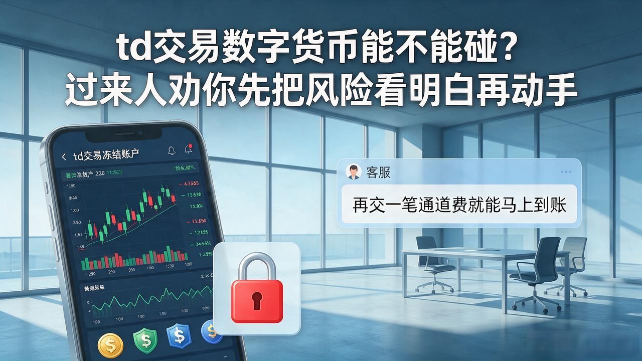 td交易数字货币能不能碰？过来人劝你先把风险看明白再动手
