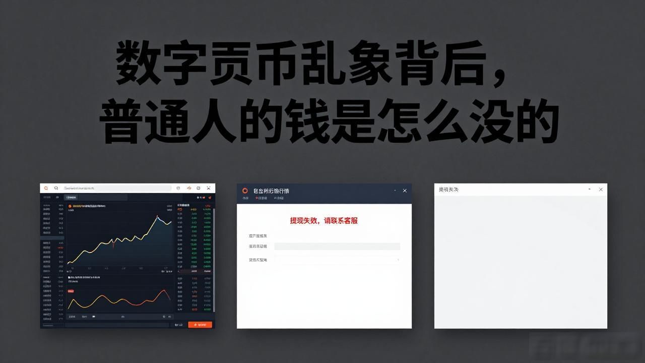 数字货币乱象背后，普通人的钱是怎么没的