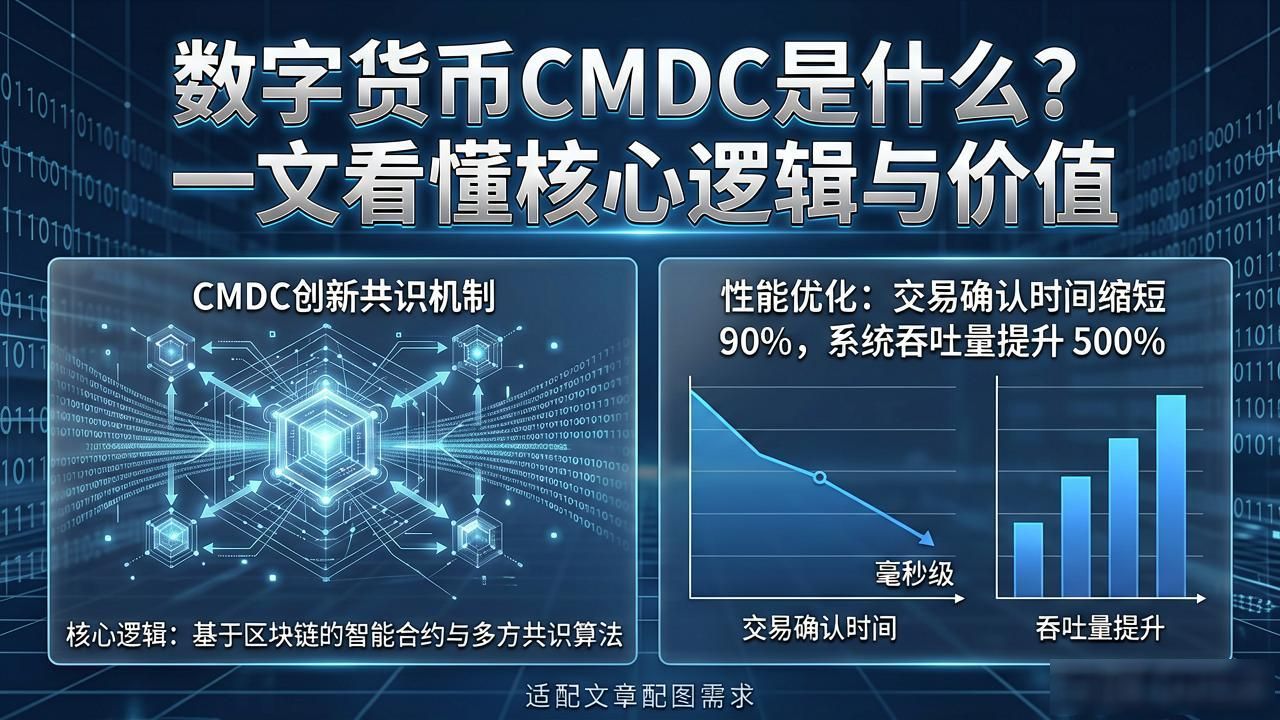 数字货币CMDC是什么？一文看懂核心逻辑与价值