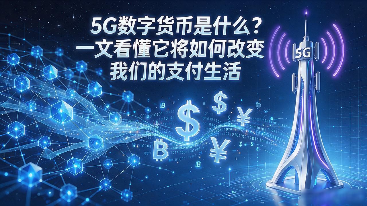 5G数字货币是什么？一文看懂它将如何改变我们的支付生活