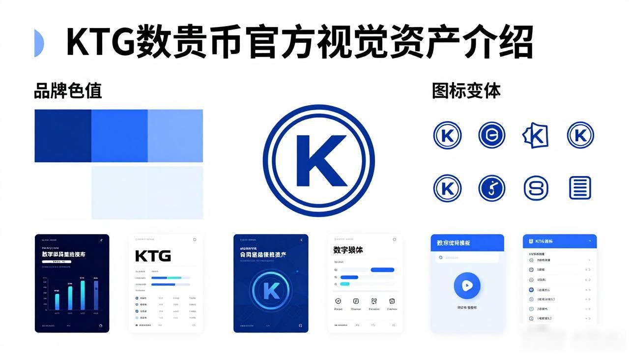 K TG数字货币官方视觉资产介绍：品牌设计到投资价值分析