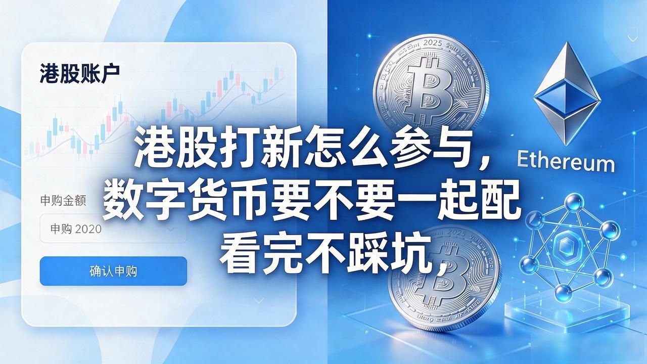 2025年港股币圈ETF申购指南_港股打新与数字货币ETF资产配置策略_数字货币 港股打新