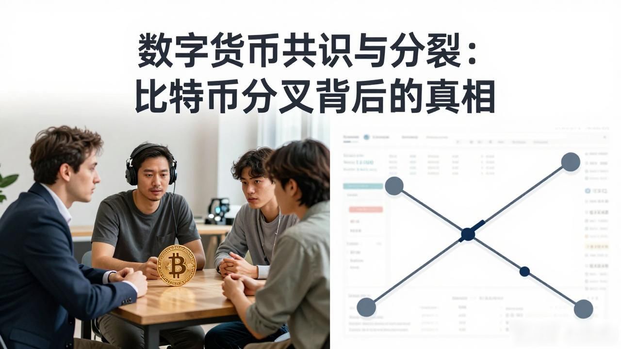 数字货币共识与分裂：比特币分叉背后的真相