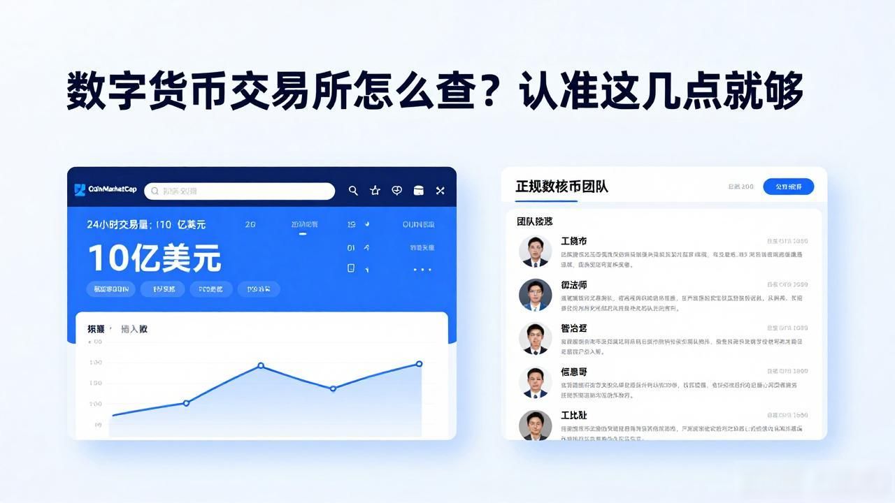 数字货币交易所怎么查？认准这几点就够