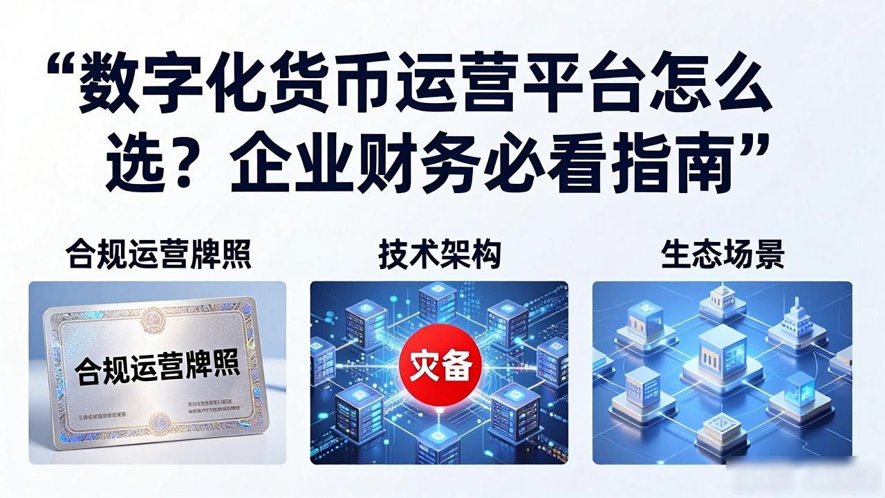 数字化货币运营平台怎么选？企业财务必看指南