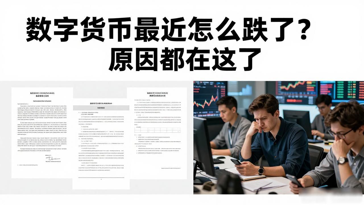 数字货币最近怎么跌了？原因都在这了