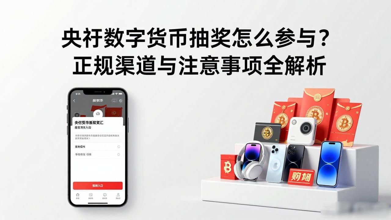 央行数字货币抽奖怎么参与？正规渠道与注意事项全解析