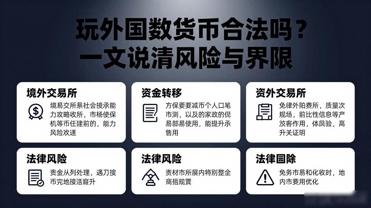 玩外国数字货币合法吗?一文说清风险与界限