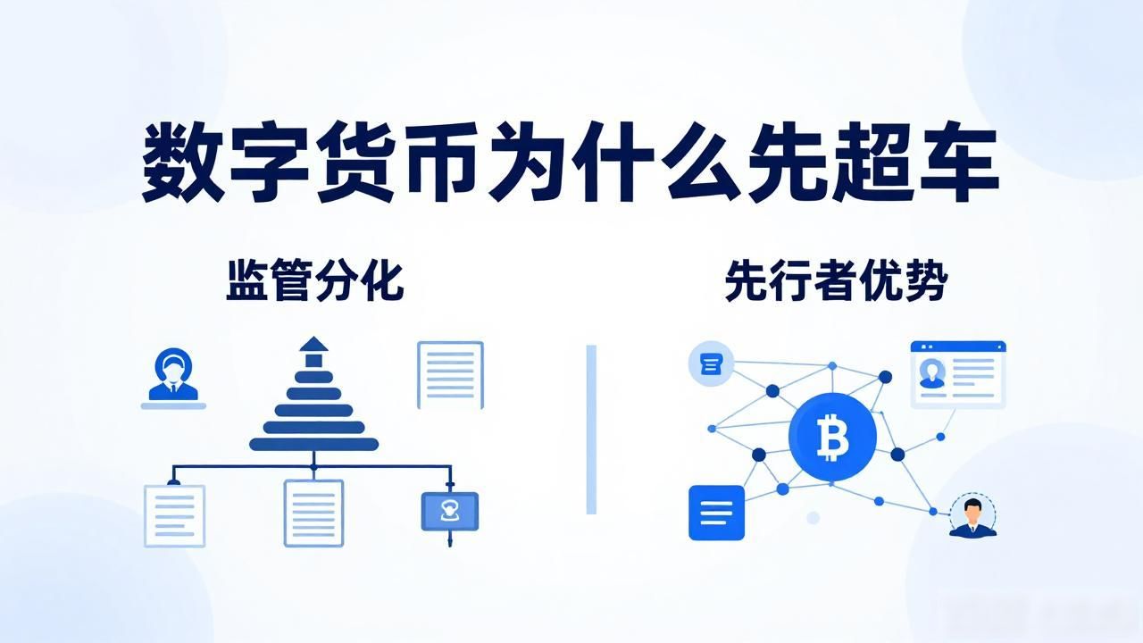 数字货币为什么先超车