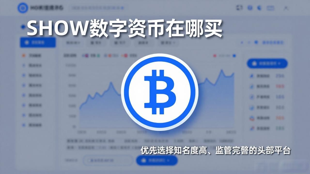 SHOW数字货币在哪个平台买_如何安全购买SHOW加密货币_SHOW币种购买渠道及注意事项