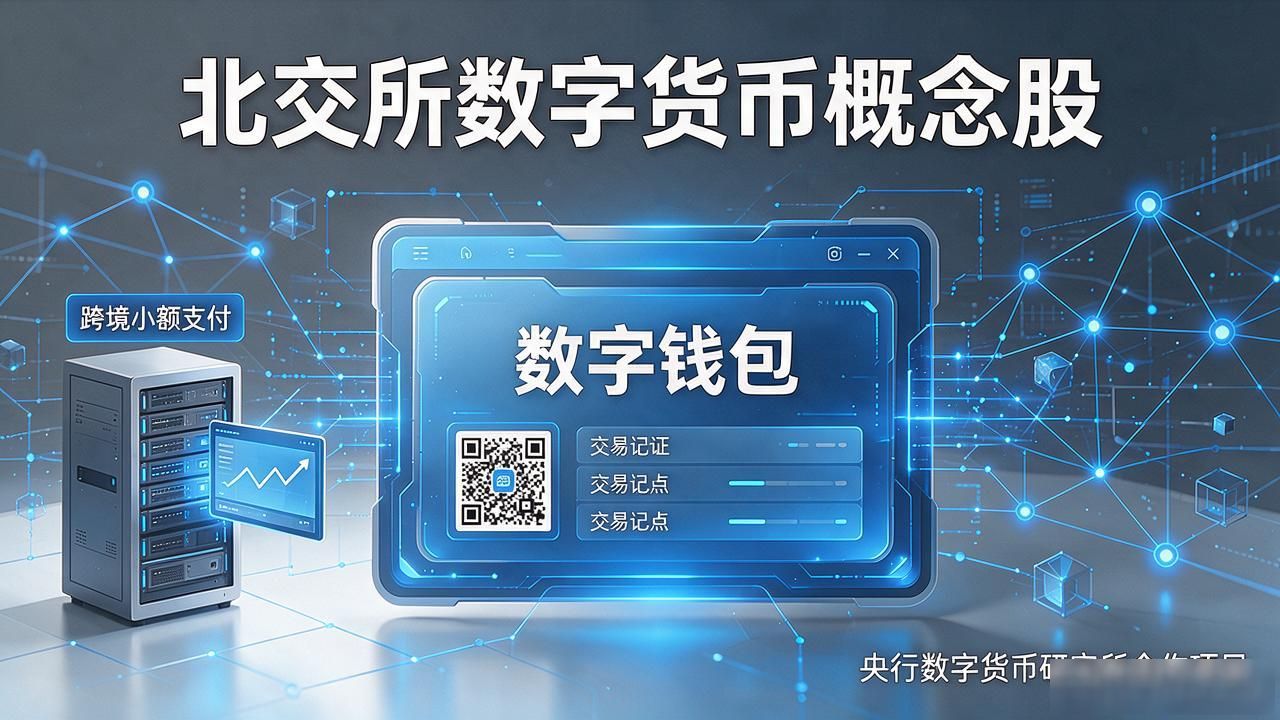 北交所数字货币消息来了，这几只概念股和最新政策你得知道