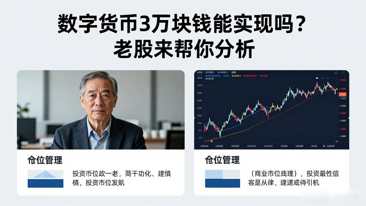 数字货币3万块钱能实现吗？老股民帮你分析
