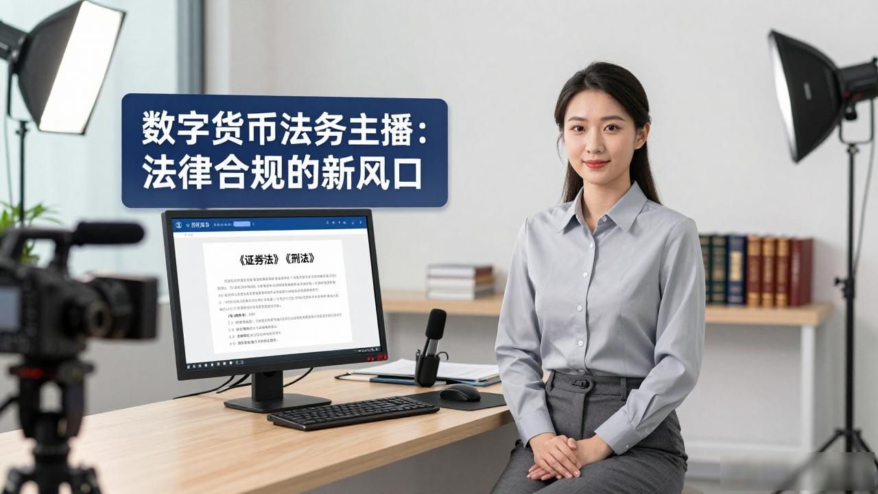法务主播价值_数字货币法务主播_数字货币主播法律风险