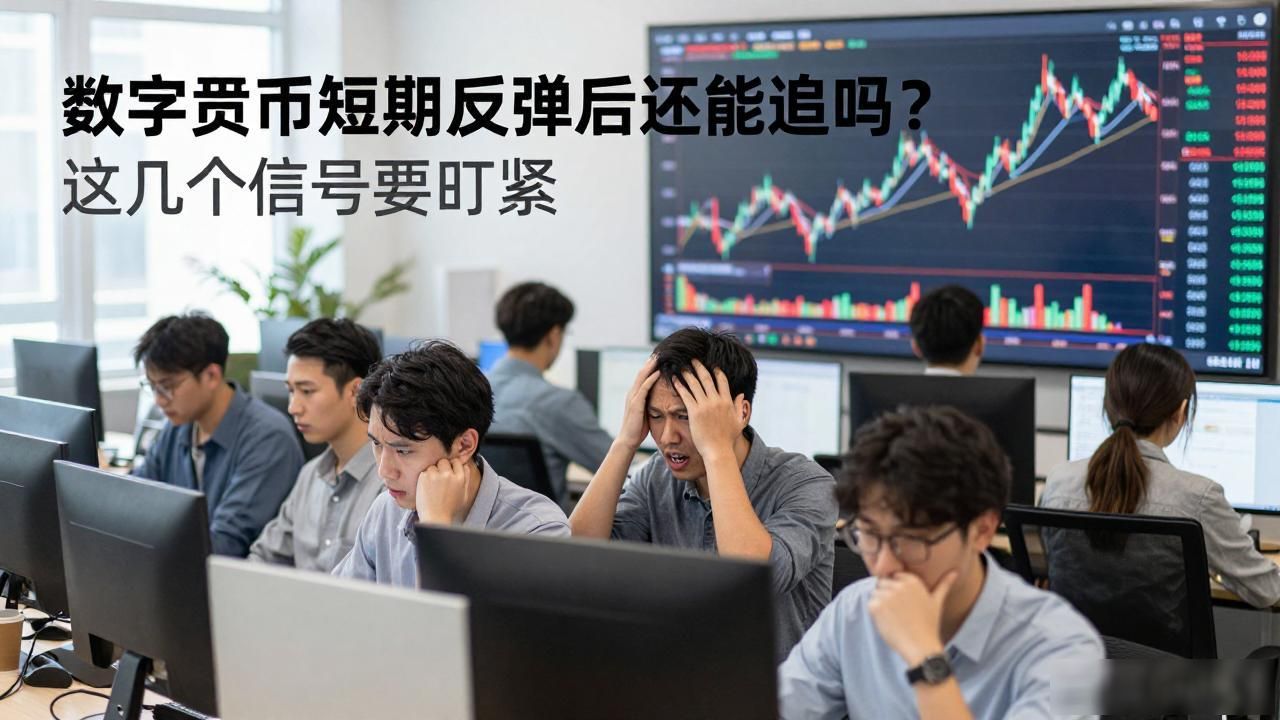 数字货币短期反弹后还能追吗？这几个信号要盯紧