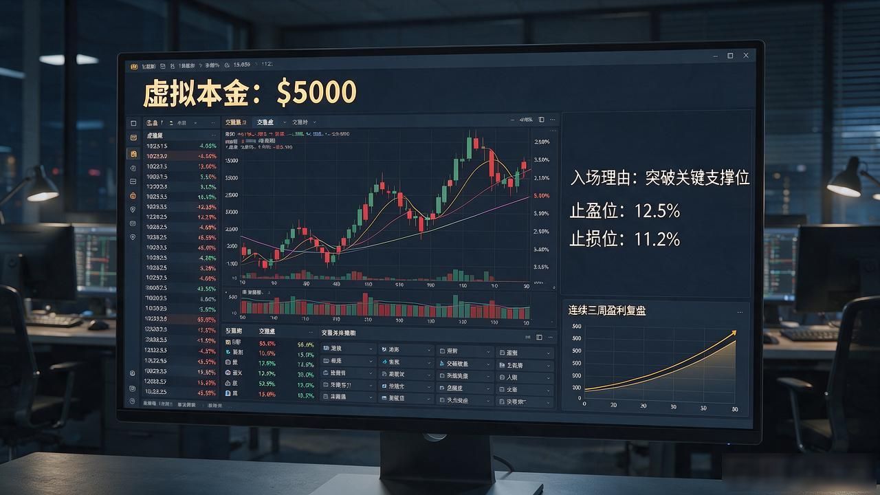 数字货币模拟炒股：虚拟资金练手，实盘前少亏几万不香吗