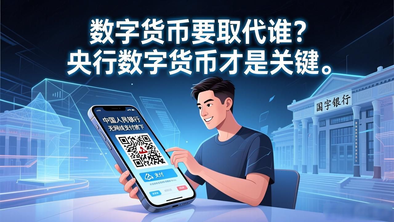 数字货币要取代谁？央行数字货币才是关键