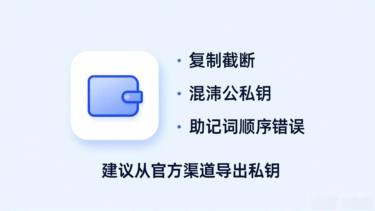 imtoken私钥长度不对怎么办？私钥导入失败解决方法