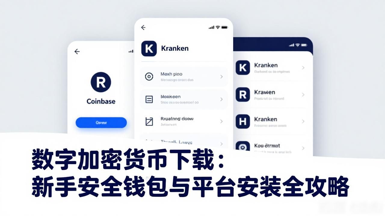 数字加密货币下载：新手安全钱包与平台安装全攻略