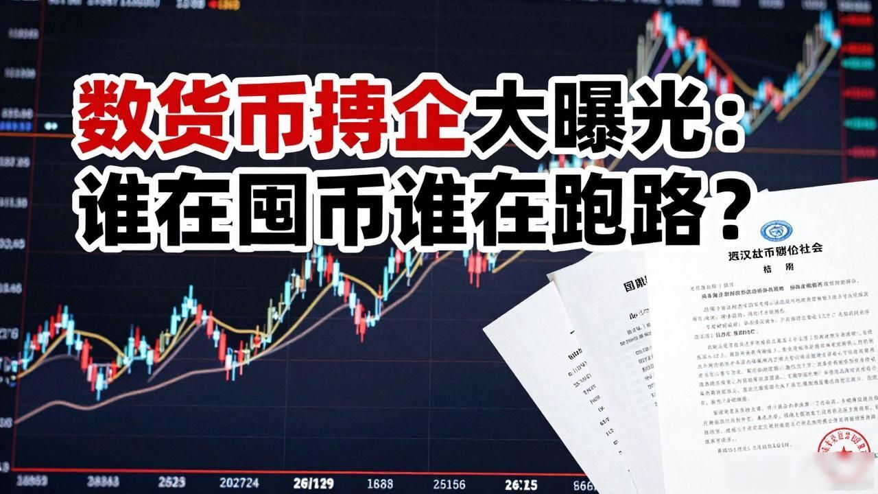 数字货币持仓大曝光：谁在囤币谁在跑路？