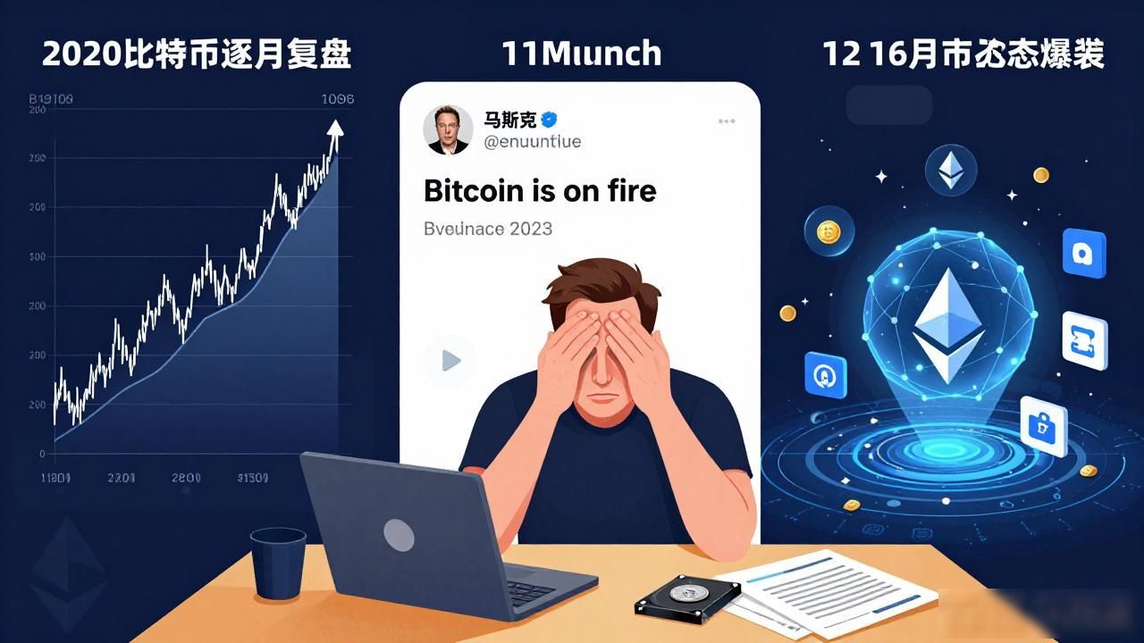 2020年月数字货币逐月复盘，普通人最该记住的几个关键节点