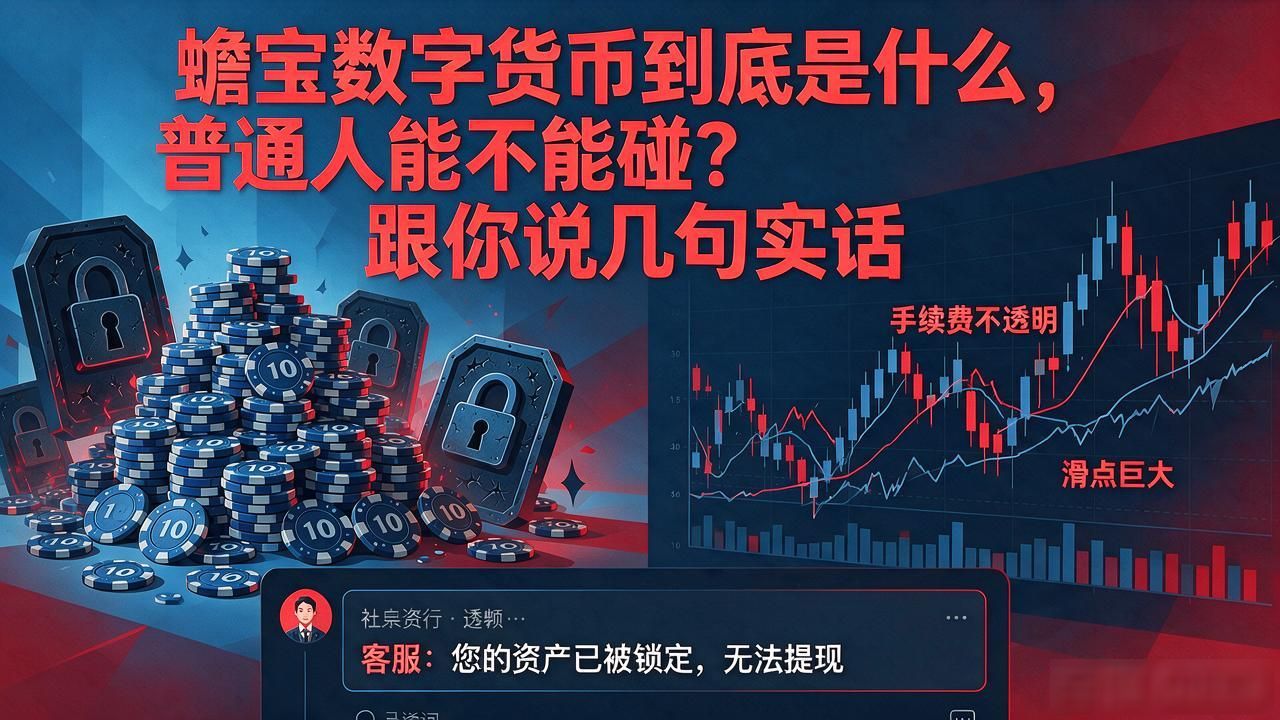 蟾宝数字货币到底是什么，普通人能不能碰？跟你说几句实话