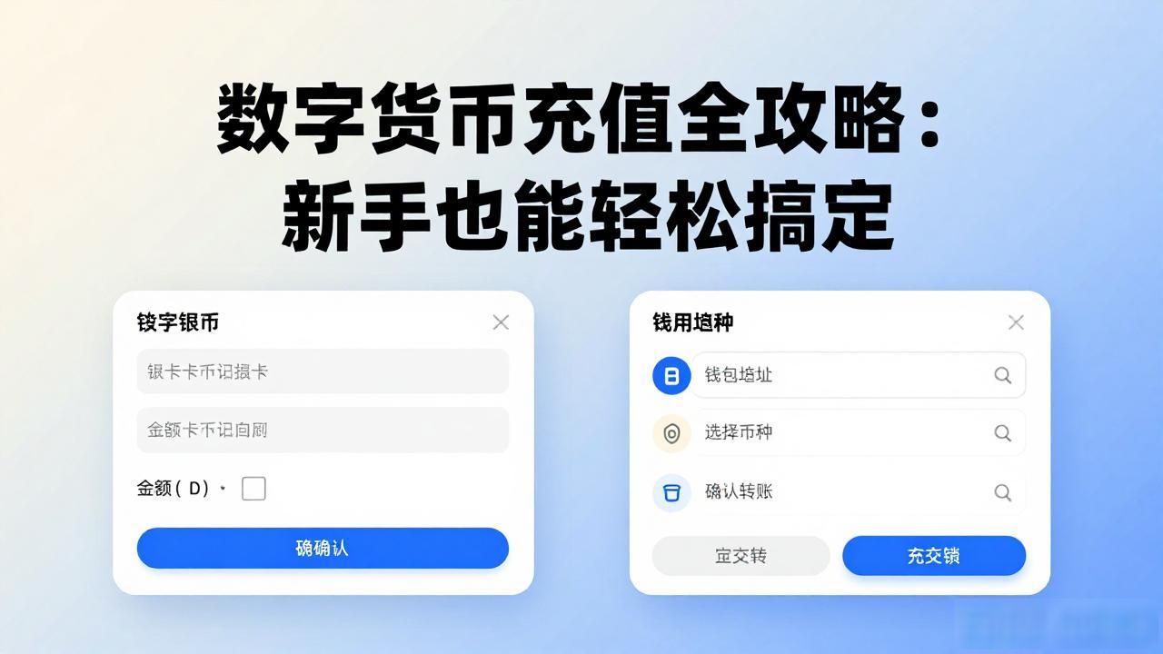 数字货币充值全攻略：新手也能轻松搞定
