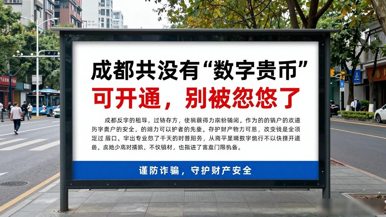 成都数字货币骗局_数字人民币开通流程_怎么开通成都数字货币