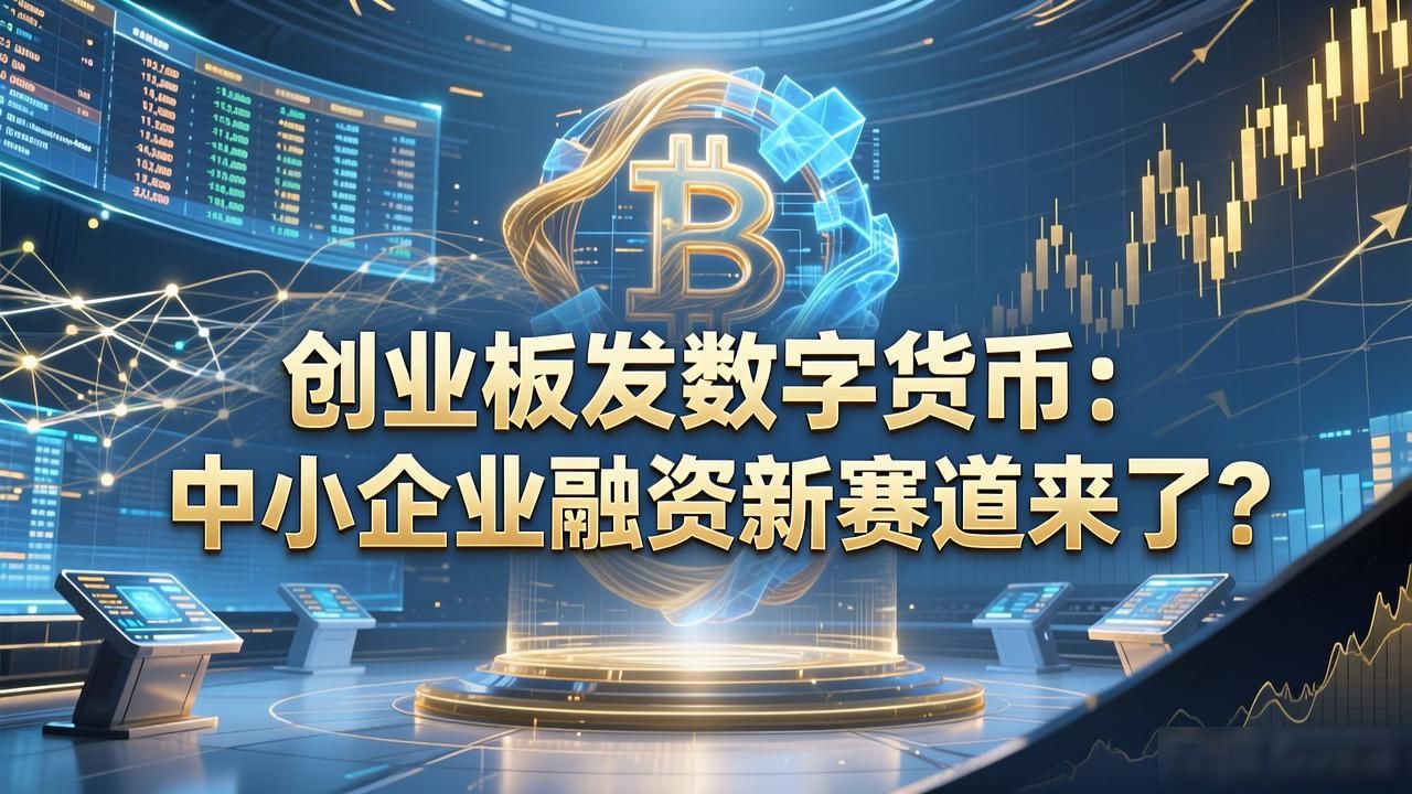 创业板发数字货币：中小企业融资新赛道来了？