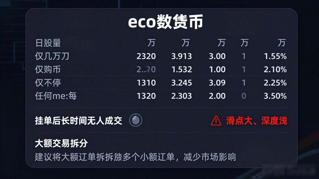 eco小所交易情况_eco交易时间_eco数字货币什么时候交易