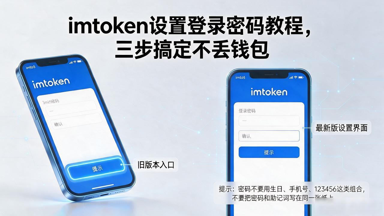 imtoken设置登录密码教程，三步搞定不丢钱包
