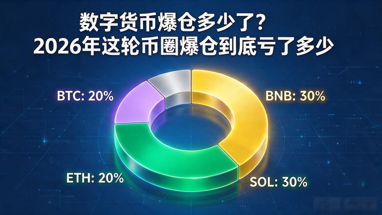 数字货币爆仓多少了？2026年这轮币圈爆仓到底亏了多少