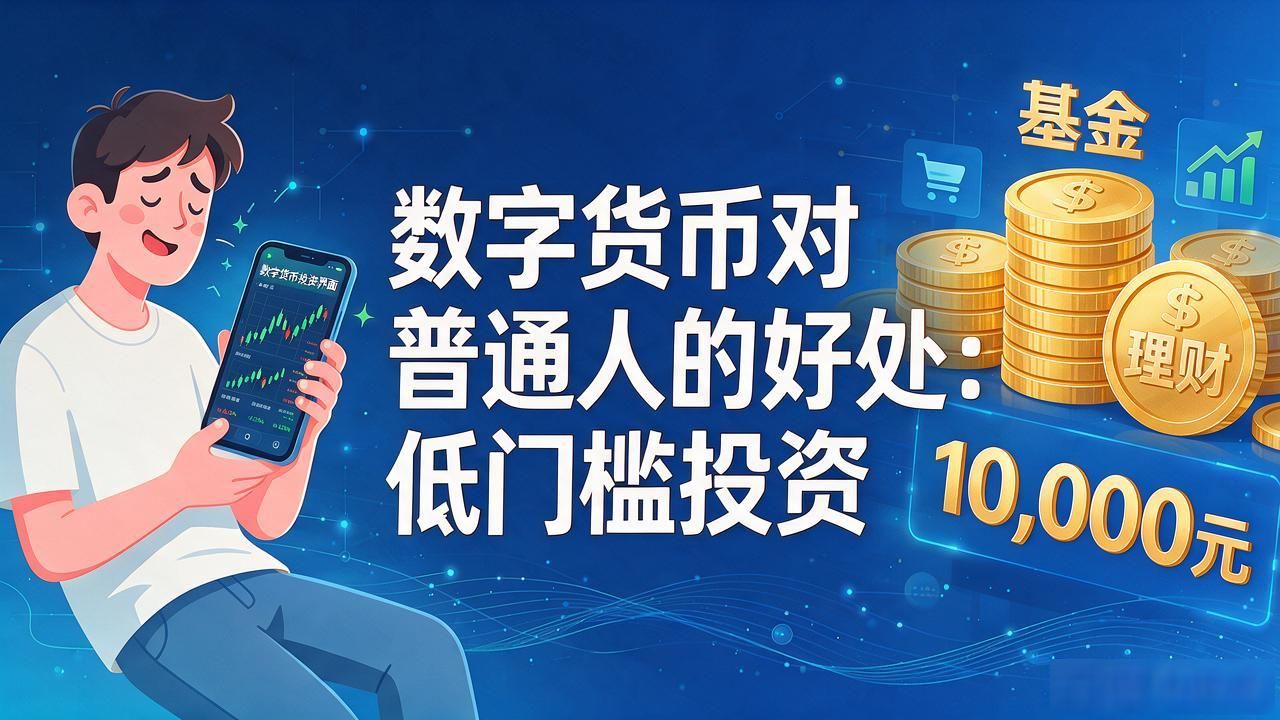 数字货币对普通人到底有啥好处？别光盯着涨跌，这几样实际价值更值得了解