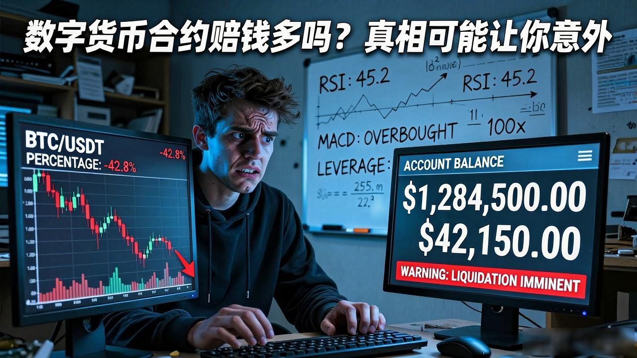 数字货币合约赔钱多吗？真相可能让你意外