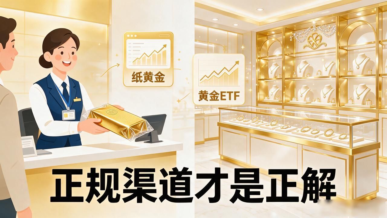 假数字货币买黄金？别信！正规渠道才是正解