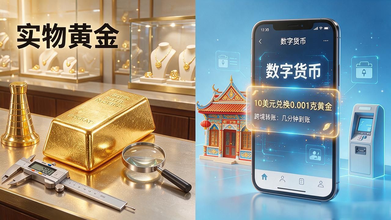 PAXG Tether Gold投资优势风险_黄金挂钩和数字货币_数字黄金代币与实物黄金挂钩机制