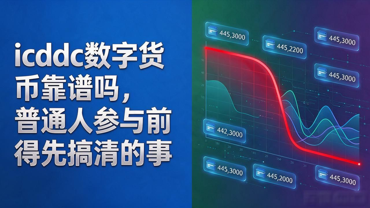 icdc数字货币靠谱吗，普通人参与前得先搞清的事