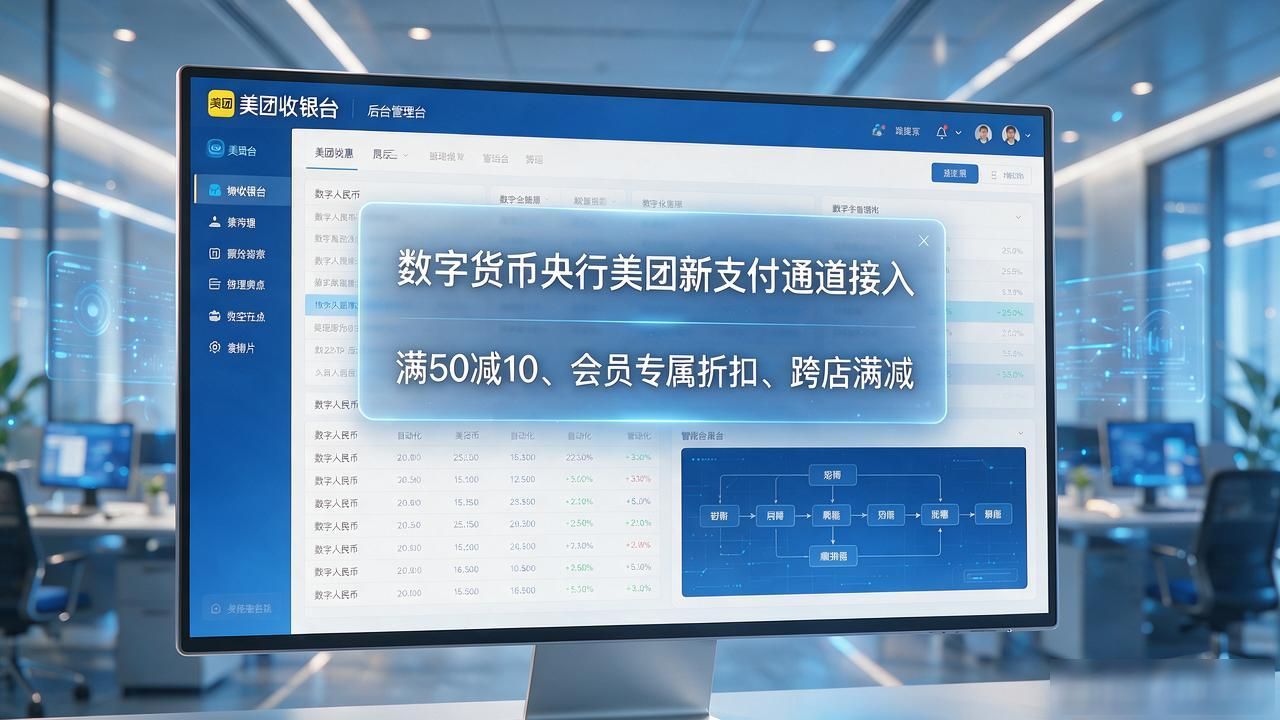 央行数字货币来了，美团商家怎么接、消费者怎么花，一文说清