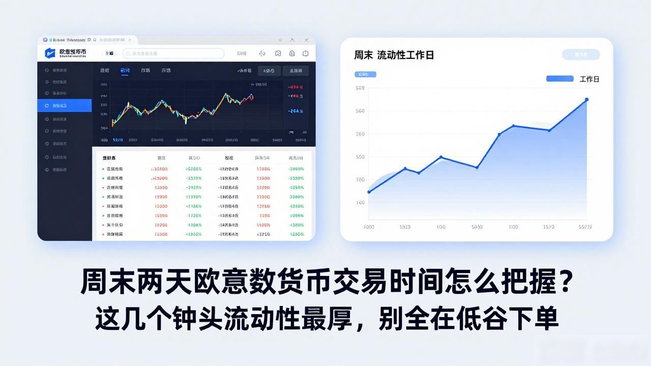 欧意数字货币交易时间怎么把握？这几个钟头流动性最厚，别全在低谷下单