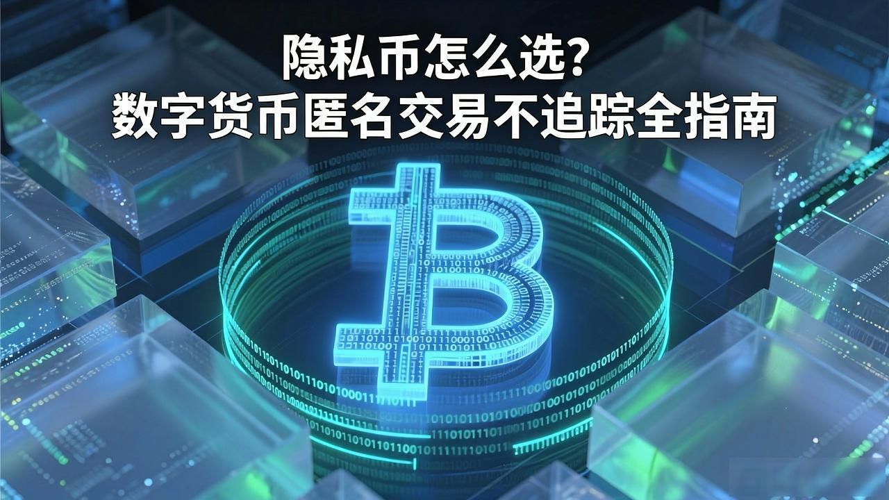 隐私币怎么选？数字货币匿名交易不追踪全指南