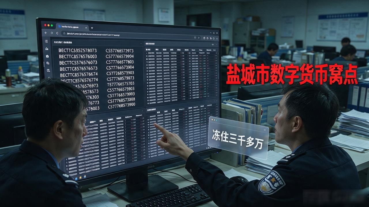 盐城市抓数字货币窝点，普通人的钱到底是怎么被骗走的