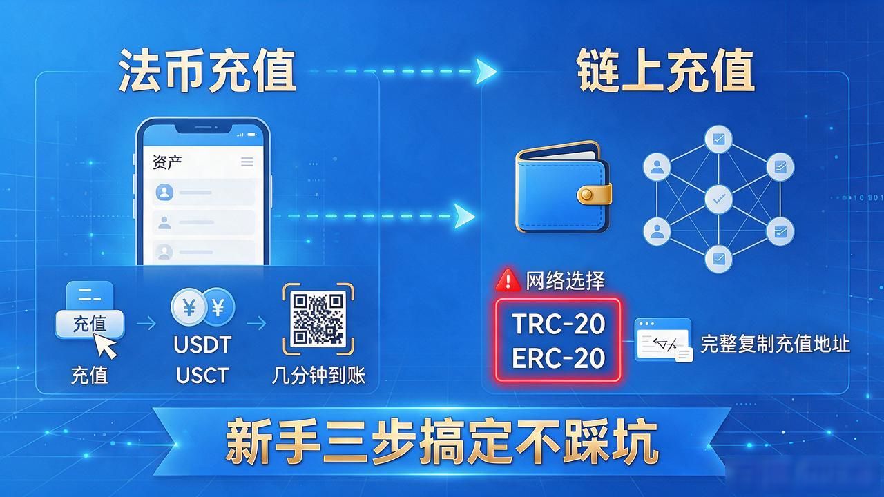IFC数字货币交易怎么充值？新手三步搞定不踩坑