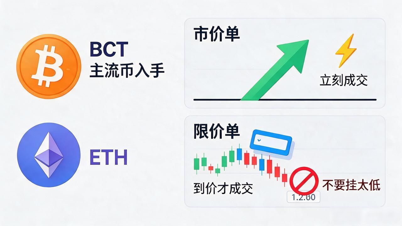 新手第一次买数字货币怎么操作？选平台、充值、下单几步搞定