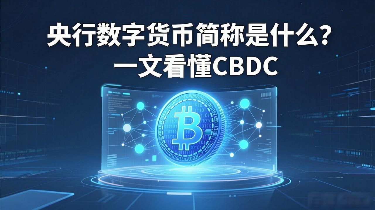央行数字货币简称是什么？一文看懂CBDC